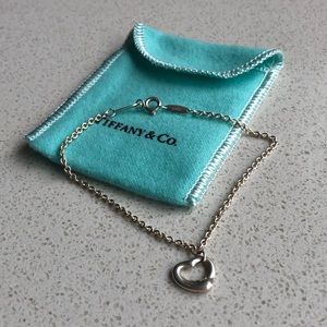 Tiffany & co. Elsa Peretti Open Heart Bracelet